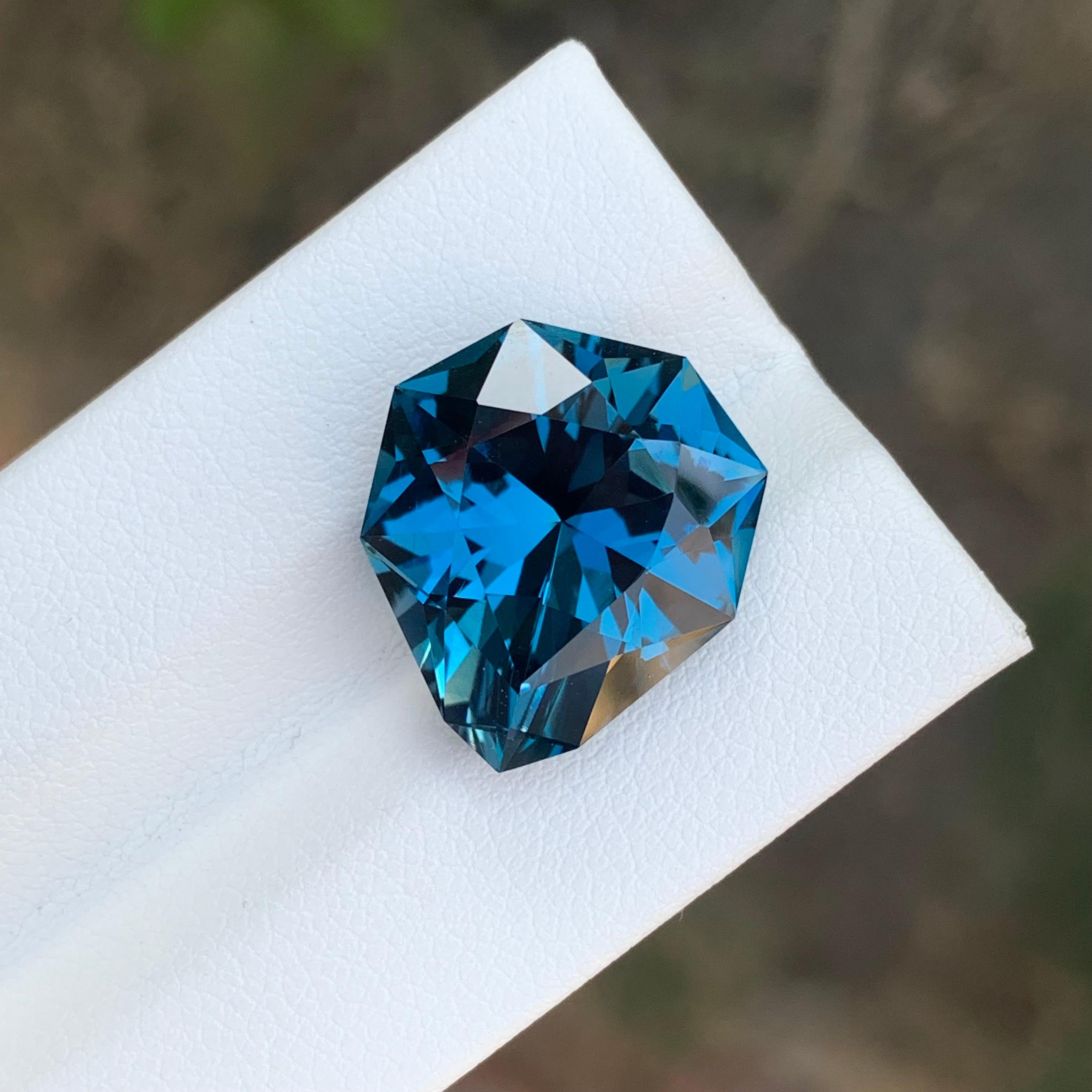 Loose London Blue Topaz

Weight: 13.00 Carats
Dimension: 16.7 x 14.3 x 8.8 Mm
Origin: Brazil
Shape: Shield 
Color: Deep Blue
Certificate: On Customer Demand

London Blue Topaz is a mesmerizing variety of topaz renowned for its deep and enchanting