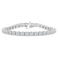 Bracelet tennis en diamants ronds de 13,01 carats « 40pt chacun »