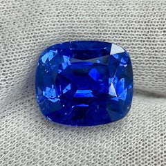 13.01 Ct Cushion No Heat Ceylon Sapphire