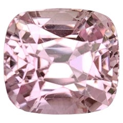 13.05 carats Pink Kunzite Stone Cushion Cut Natural Afghan Gemstone