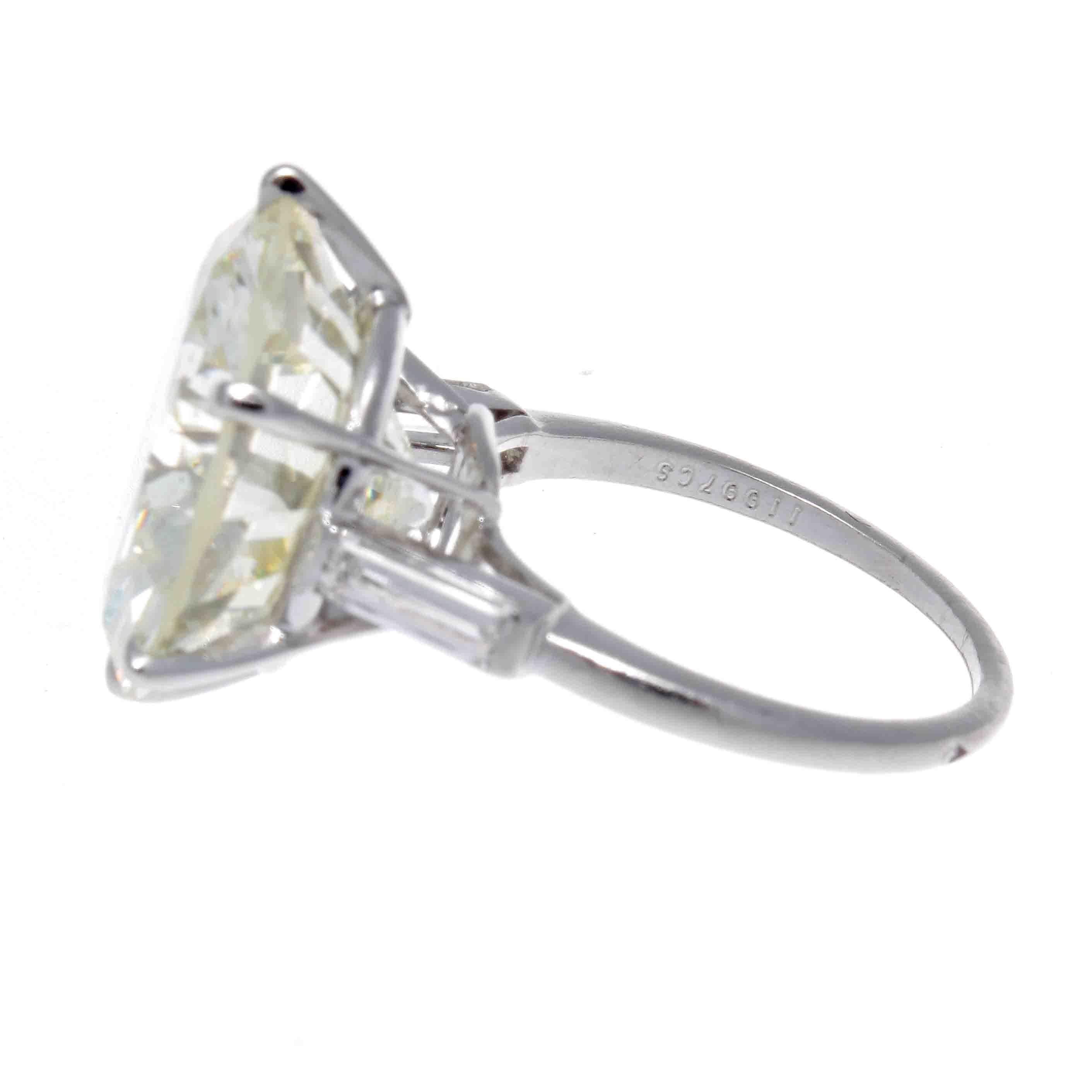 13.06 Carat Diamond Mounted by Van Cleef & Arpels In Excellent Condition In Beverly Hills, CA