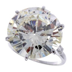 13.06 Carat Diamond Mounted by Van Cleef & Arpels