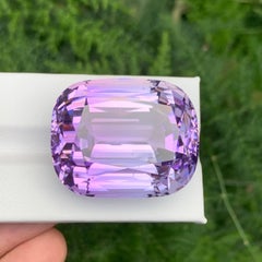 130.6 Carati Nature sciolte violacee senza calore Kunzite taglio cuscino Gemma afgana
