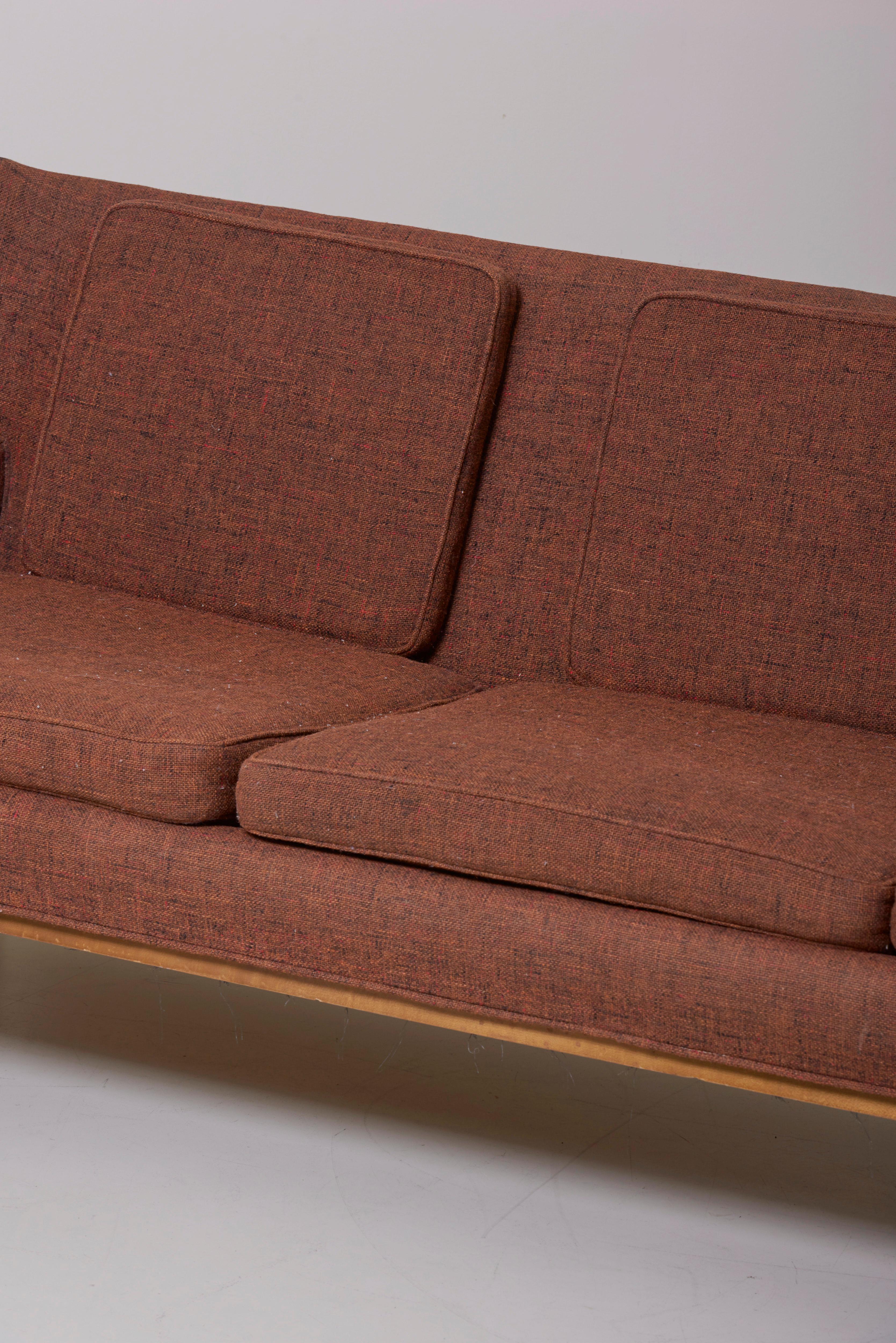 1307 Wingback Sofa by Paul McCobb for Directional 'Upholstery Needed', US, 1950s 1