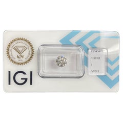 1,30CT IGI-zertifizierter runder Brillant