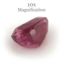 1.30ct Oval Red Ruby Unheated