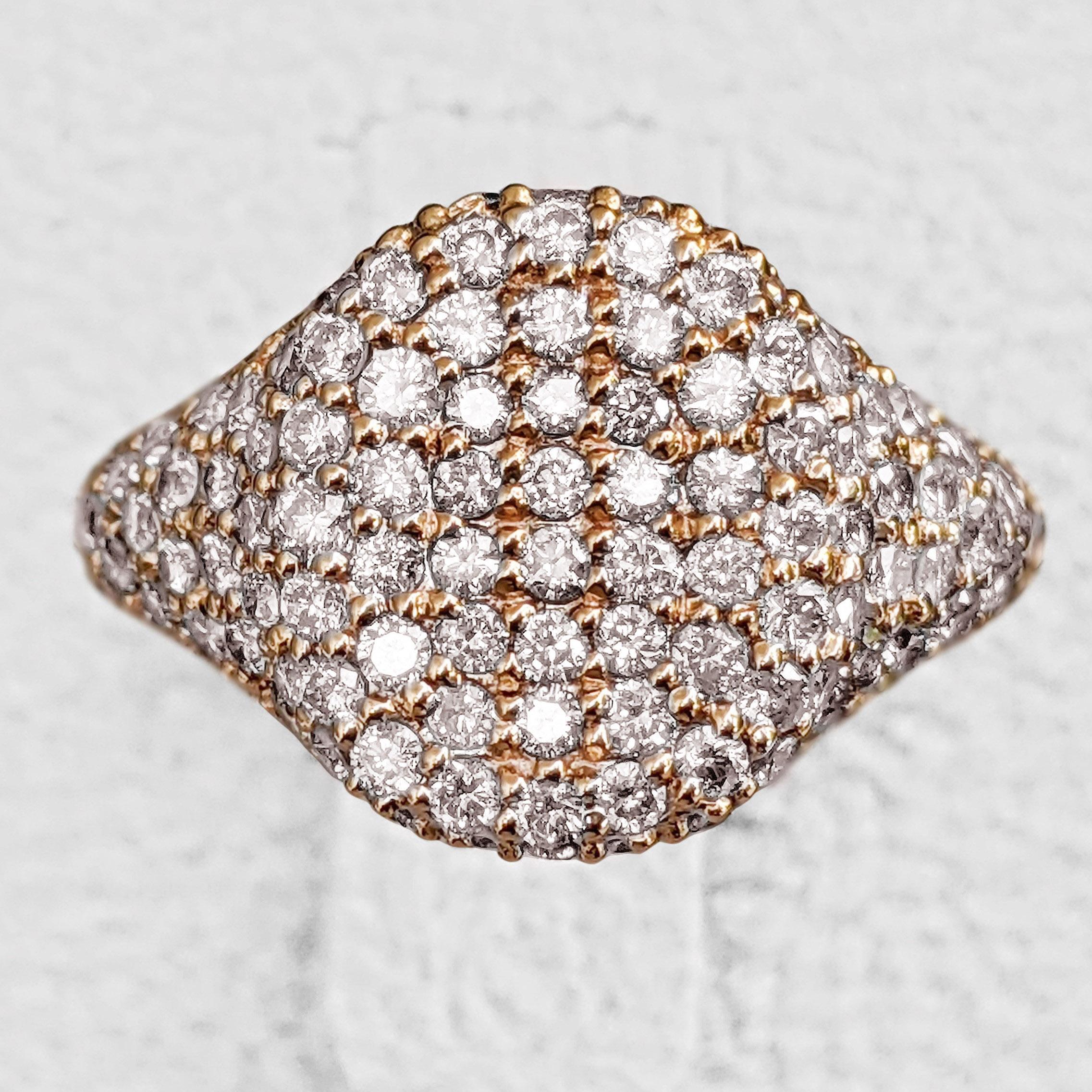 A once in a lifetime opportunity to become the proud owner of this amazing ring. The ring has tremendous brilliance and shine and excellent clarity level which makes it an unforgettable one of a kind piece.

Ring can be sized free of charge prior to