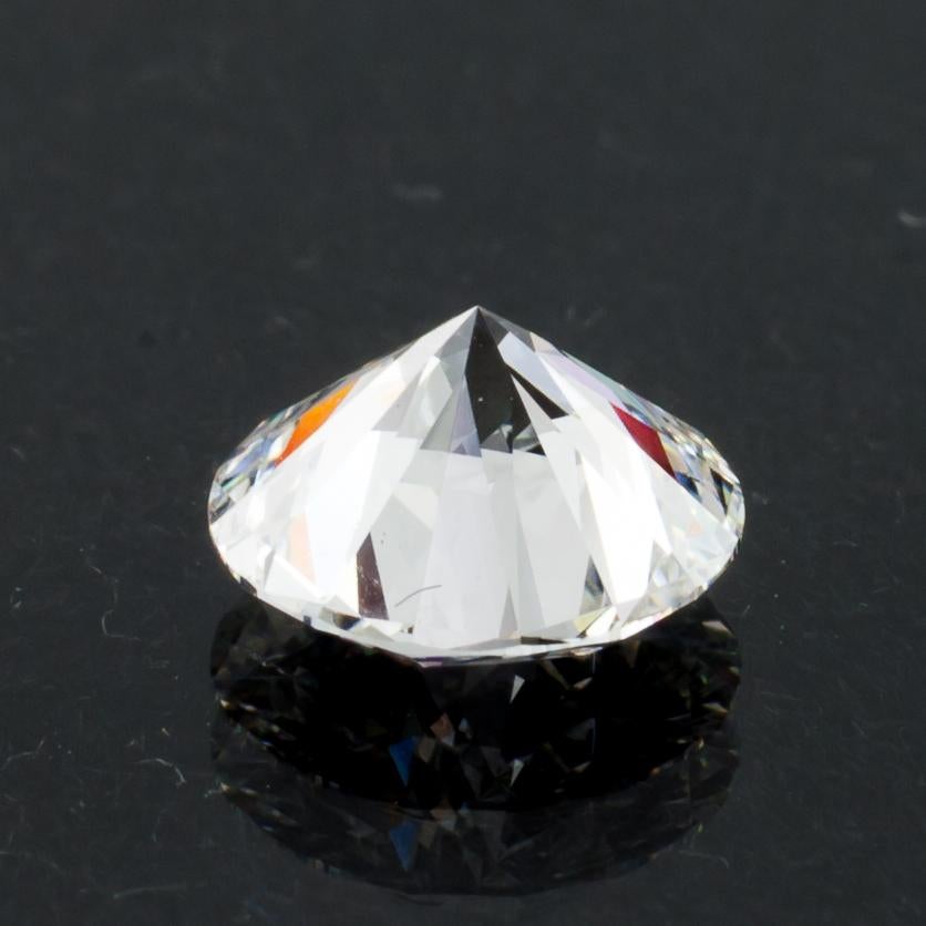 1.31 Carat Loose F / VS2 Round Brilliant Cut Diamond GiIA Certified For Sale 5