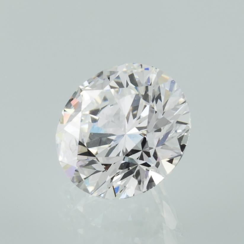 Taille ronde Diamant taille ronde brillant de 1,31 carat non serti F / VS2 certifié GIA en vente