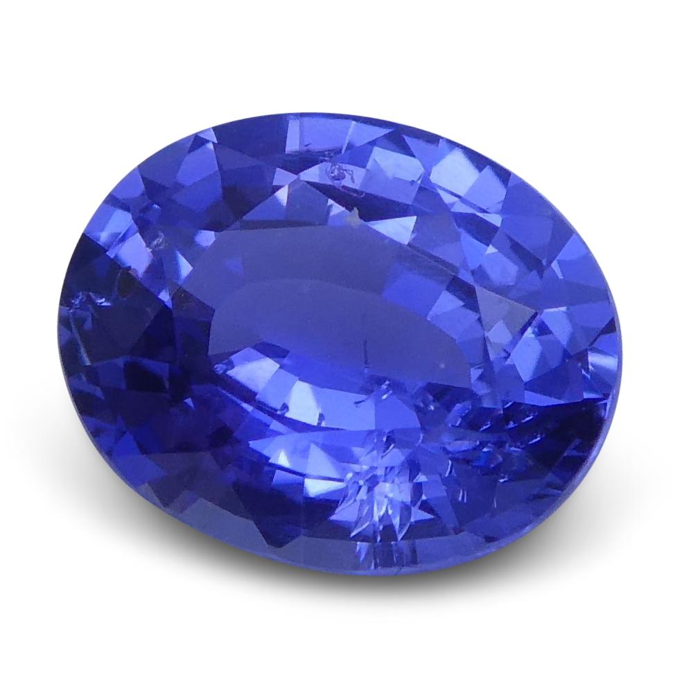 Description: 

One Loose Blue Sapphire 
Report Number: GT13300808 
Weight: 1.31 cts 
Measurements: 7.28x5.88x3.67 mm 
Shape: Oval Mixed Cut 
Cutting Style Crown: Modified Brilliant Cut 
Cutting Style Pavilion: Step Cut  
Transparency: Transparent