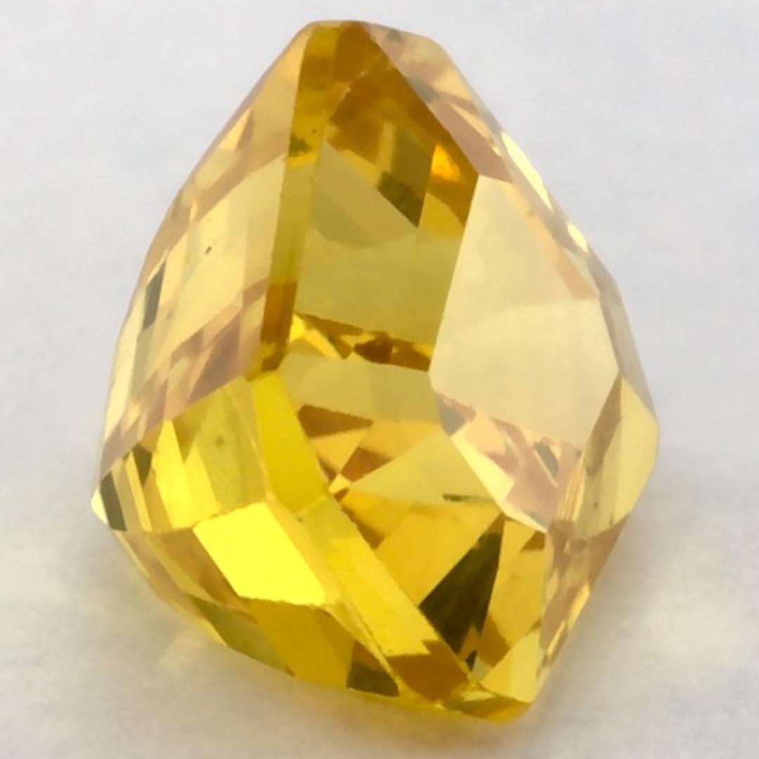 1.31 Ct Yellow Sapphire Octagon Loose Gemstone (pierre précieuse en vrac) Neuf - En vente à Fort Lee, NJ