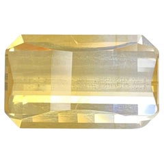 13.10 Carat Natural Loose Bicolor Yellow Citrine Pixel Cut Brazilian Gemstone