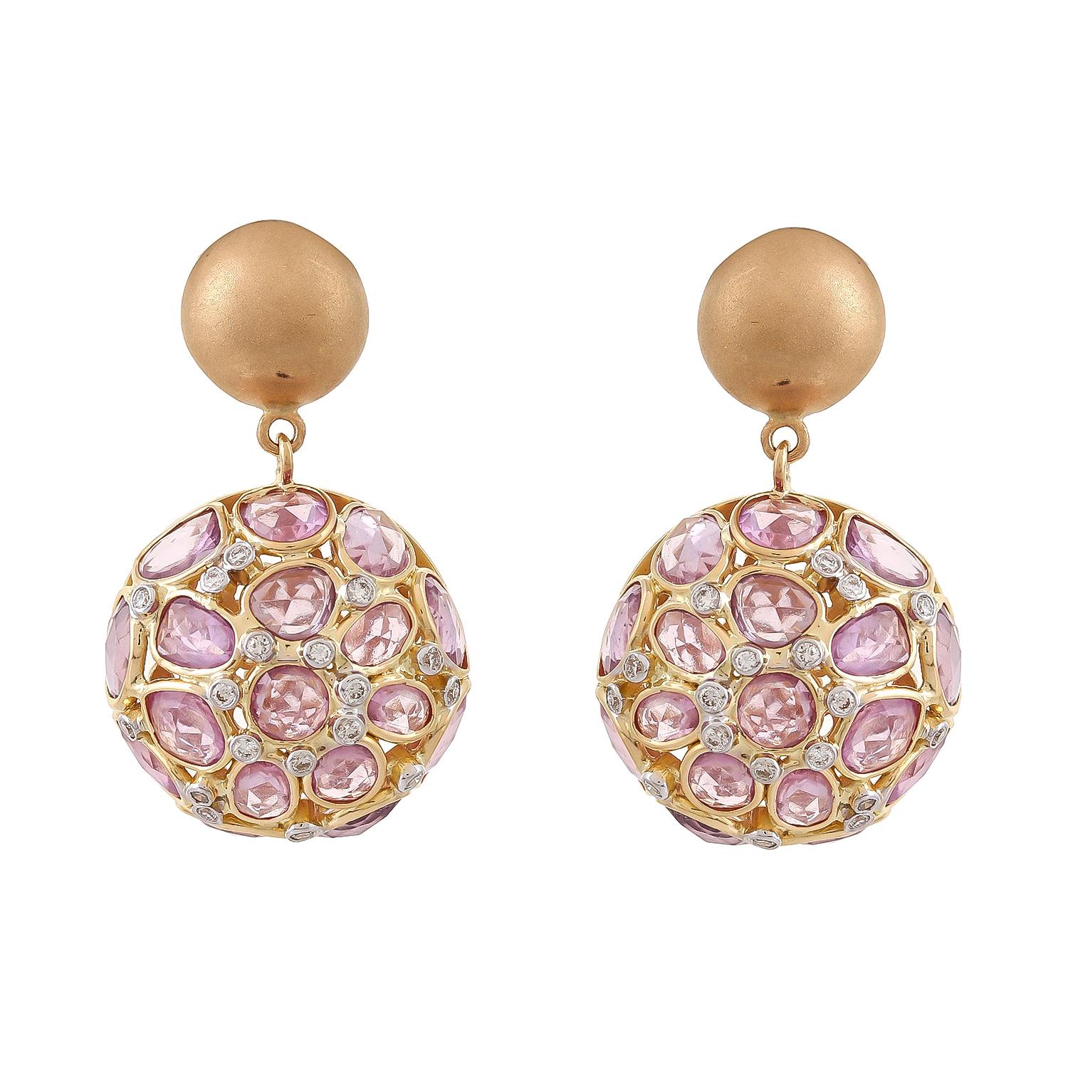 Unique and Glamour Christian Dior Earrings 1966 at 1stDibs