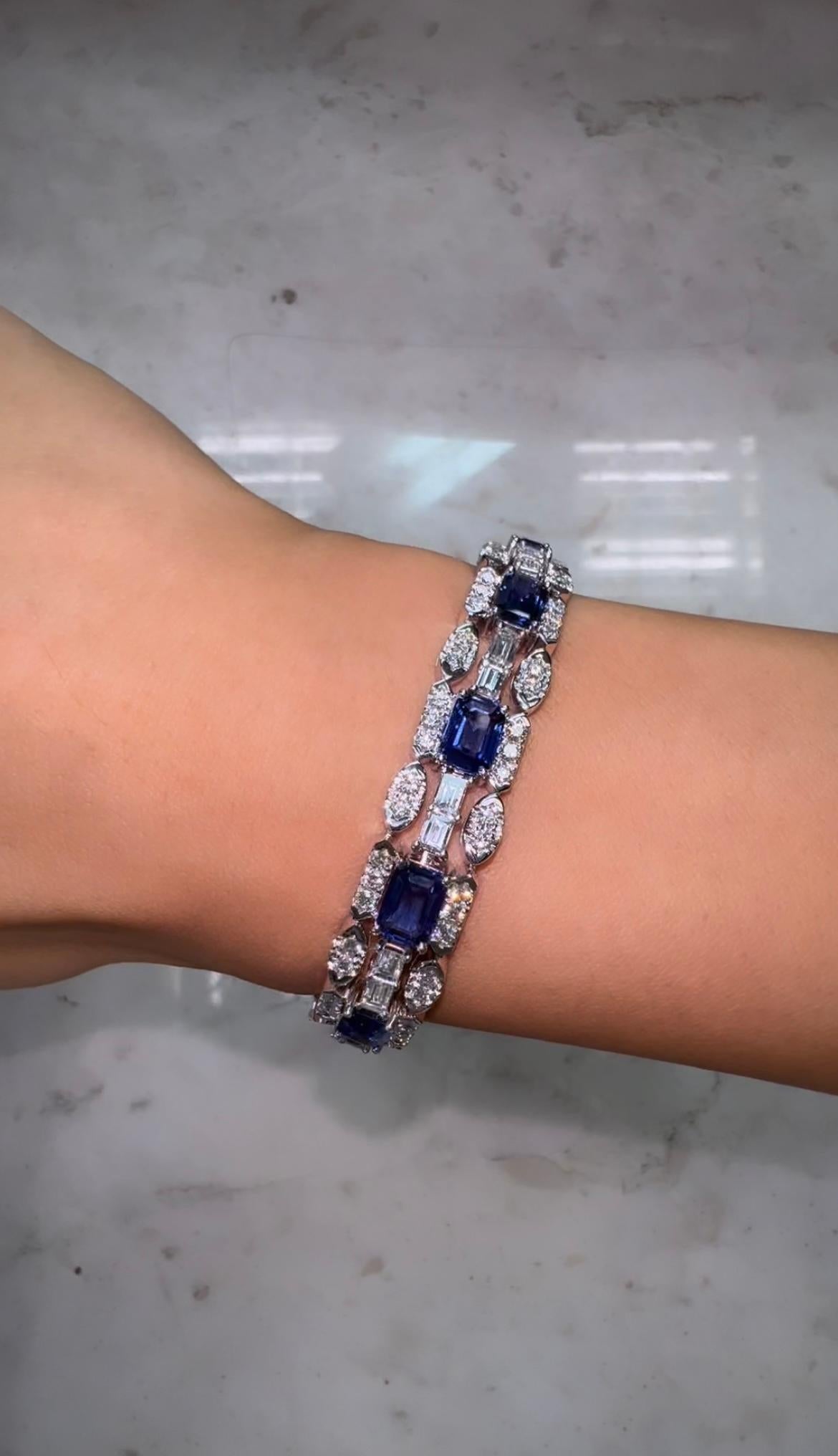 ceylon sapphire bracelet