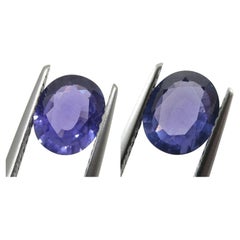 1.31ct Oval Color Change Sapphire GIA Certified Burma 'Myanmar' Unheated, Violet