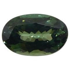 1,31ct Zafiro Azul Teal Ovalado Certificado GIA Tailandia Sin Calentar