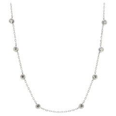 1.32 Carat Diamond Chain Necklace