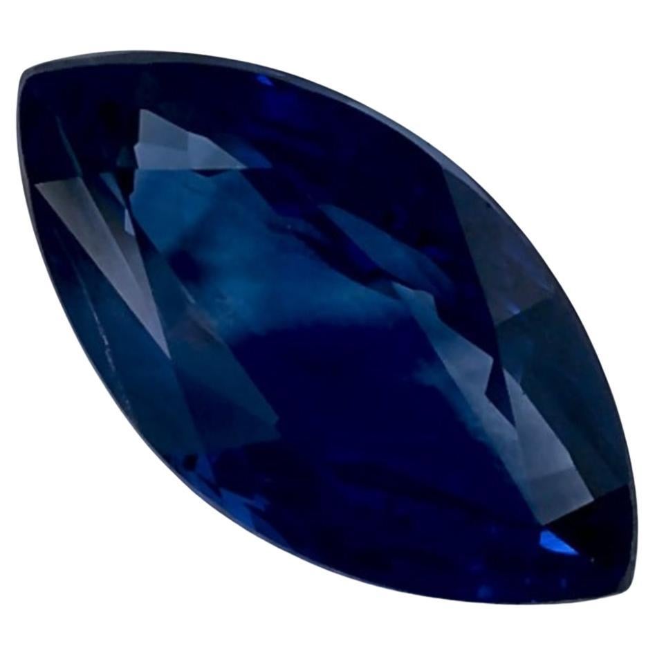 1.32 Ct Blue Sapphire Marquise Loose Gemstone