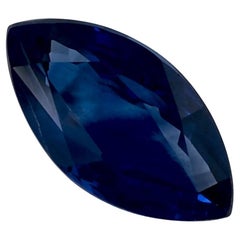 1.32 Ct Blue Sapphire Marquise Loose Gemstone