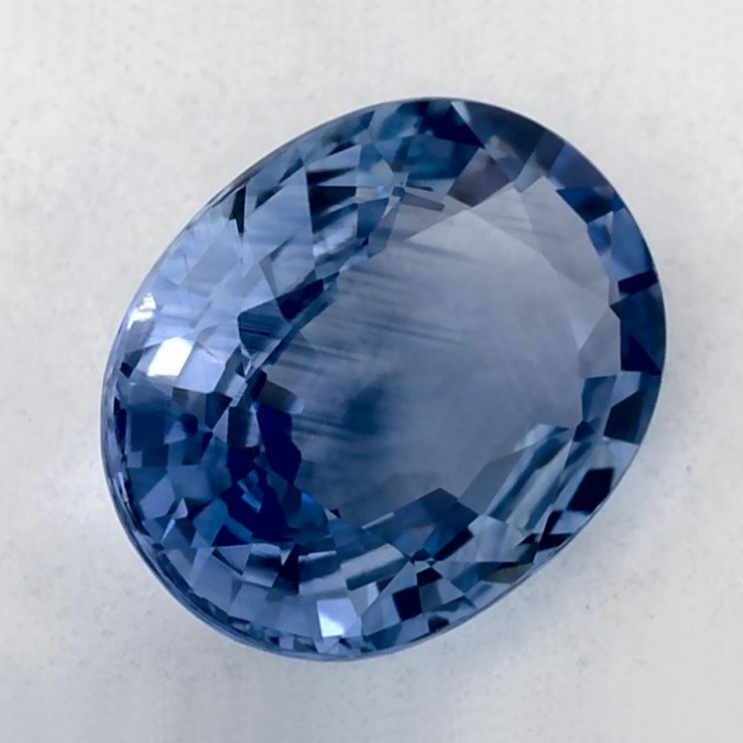 1.32 Karat Blauer Saphir Oval Loser Edelstein (Ovalschliff) im Angebot