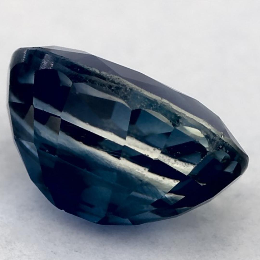 1.32 Ct Blue Sapphire Oval Loose Gemstone (pierre précieuse en vrac) en vente 1