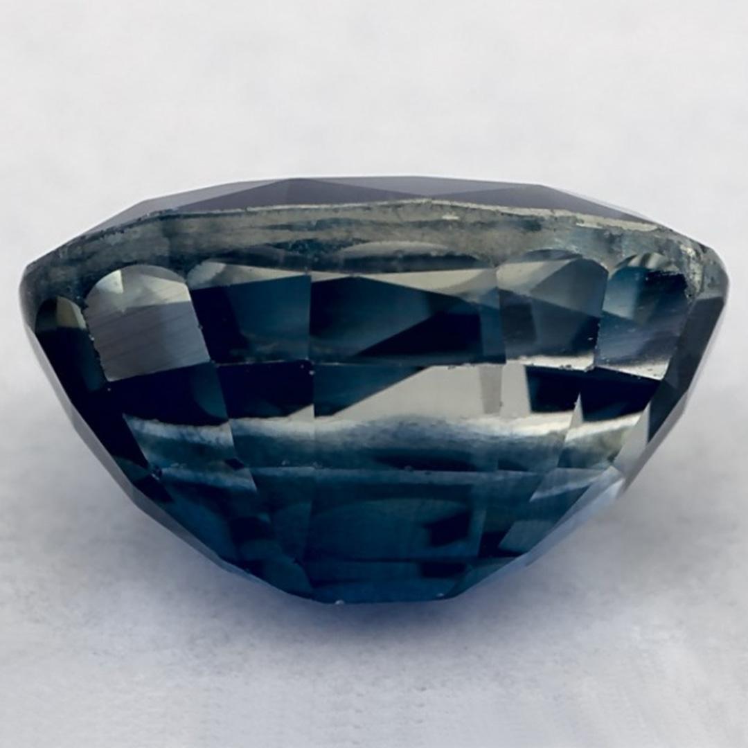 1.32 Ct Blue Sapphire Oval Loose Gemstone (pierre précieuse en vrac) en vente 3