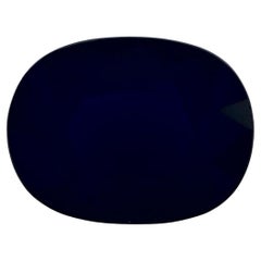 1.32 Karat Blauer Saphir Oval Loser Edelstein