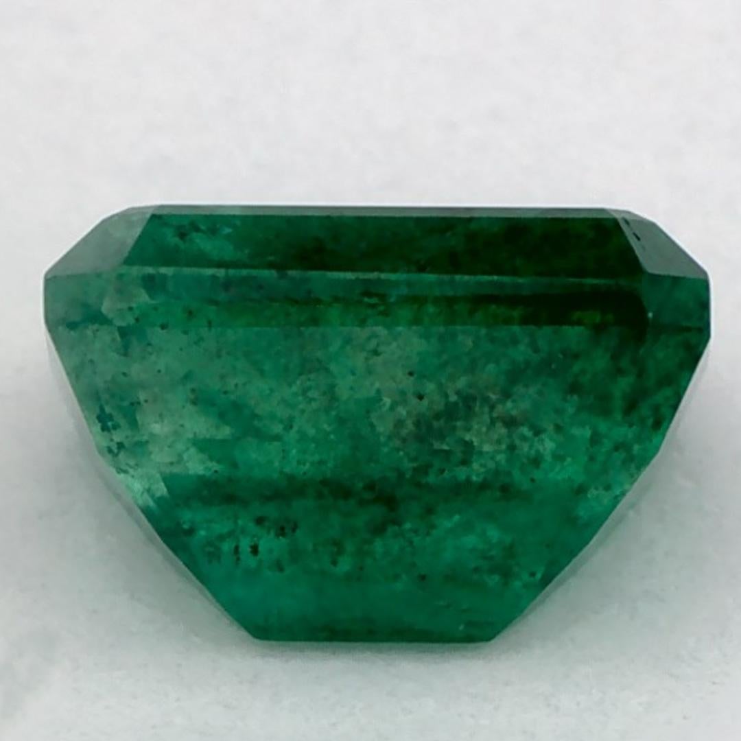 1.32 Ct Emerald Octagon Loose Gemstone In New Condition For Sale In Fort Lee, NJ