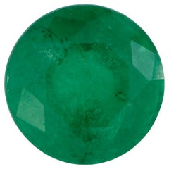 1.32 Ct Smaragd Runde Lose Edelstein