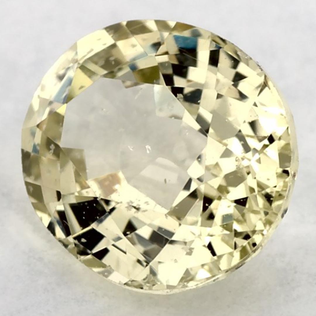 Taille ovale 1.32 Ct Green Sapphire Oval Loose Gemstone (Saphir vert ovale en vrac) en vente