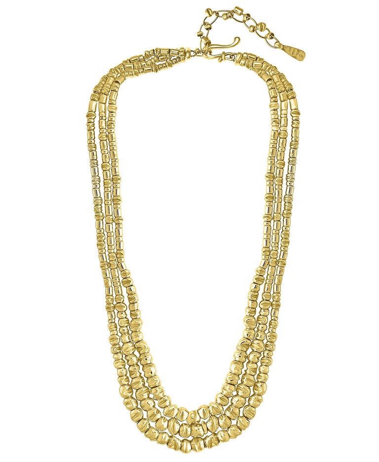 Collier de créateur Orlando-Orlandini en or jaune 18 carats 132 gm En vente  sur 1stDibs
