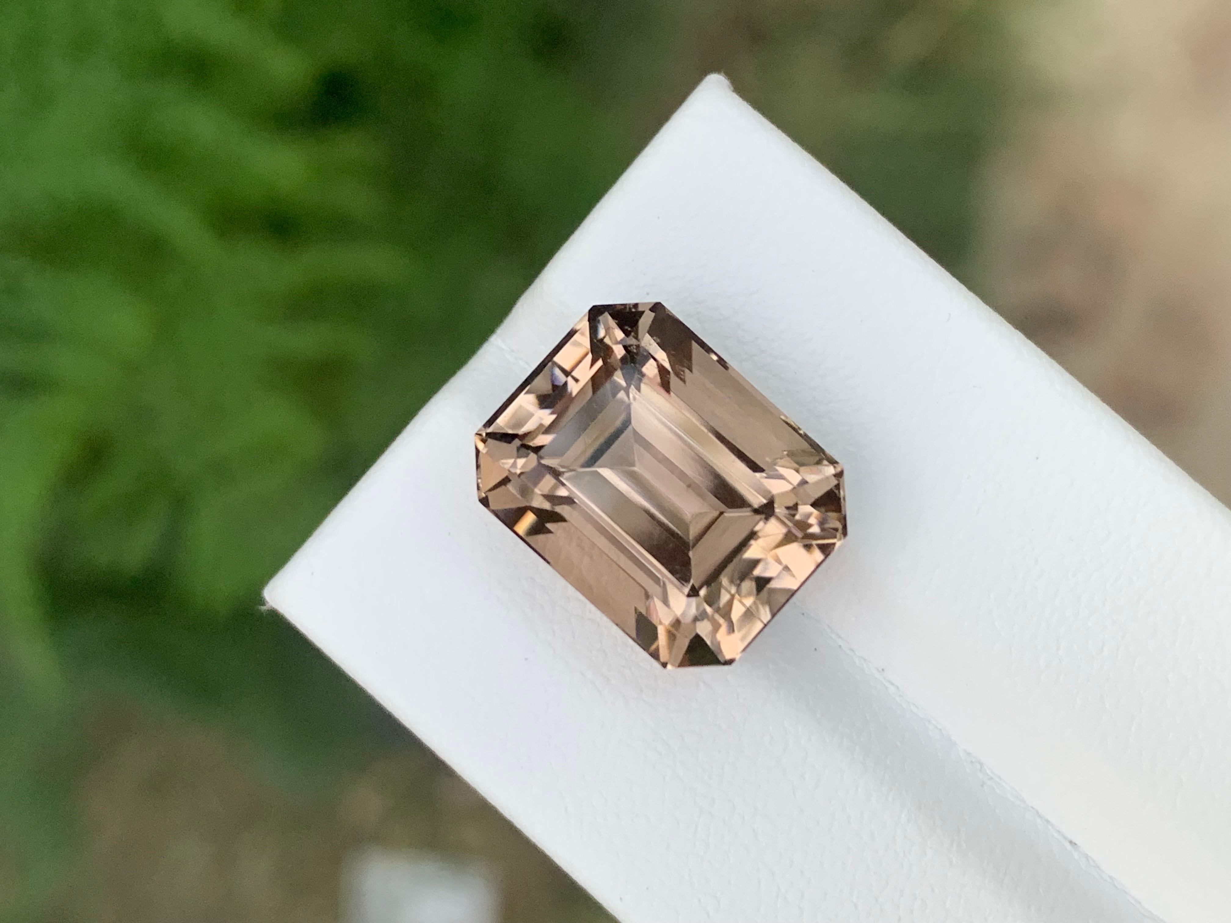 13,20 Karat Natürlicher loser Rauchquarz Edelstein im Angebot 4