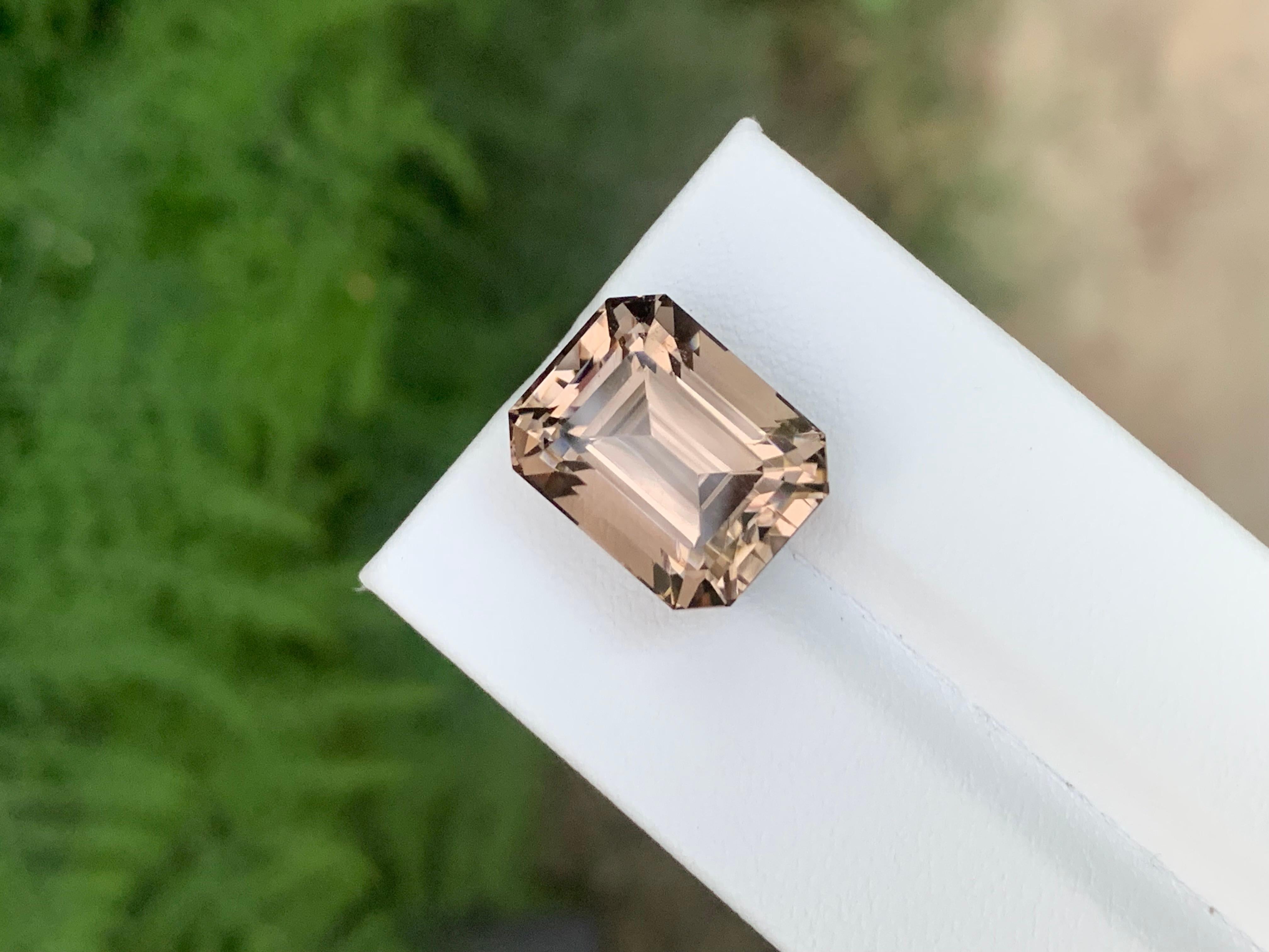 13,20 Karat Natürlicher loser Rauchquarz Edelstein im Angebot 7