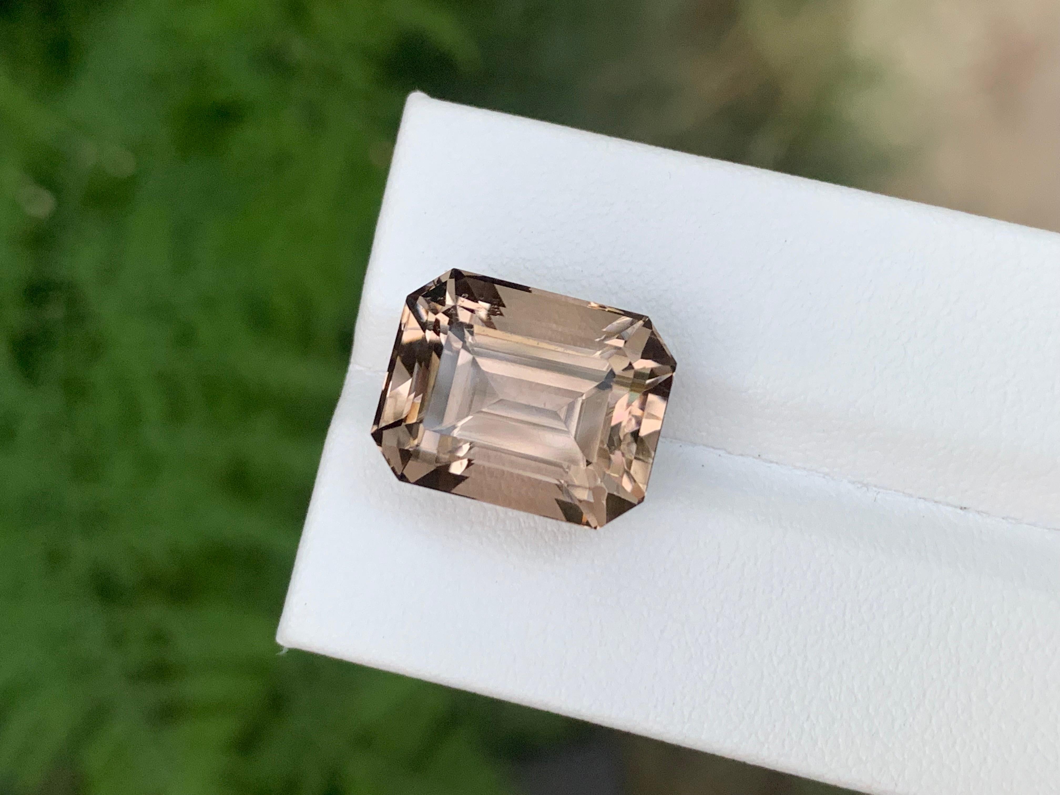 13,20 Karat Natürlicher loser Rauchquarz Edelstein im Angebot 11