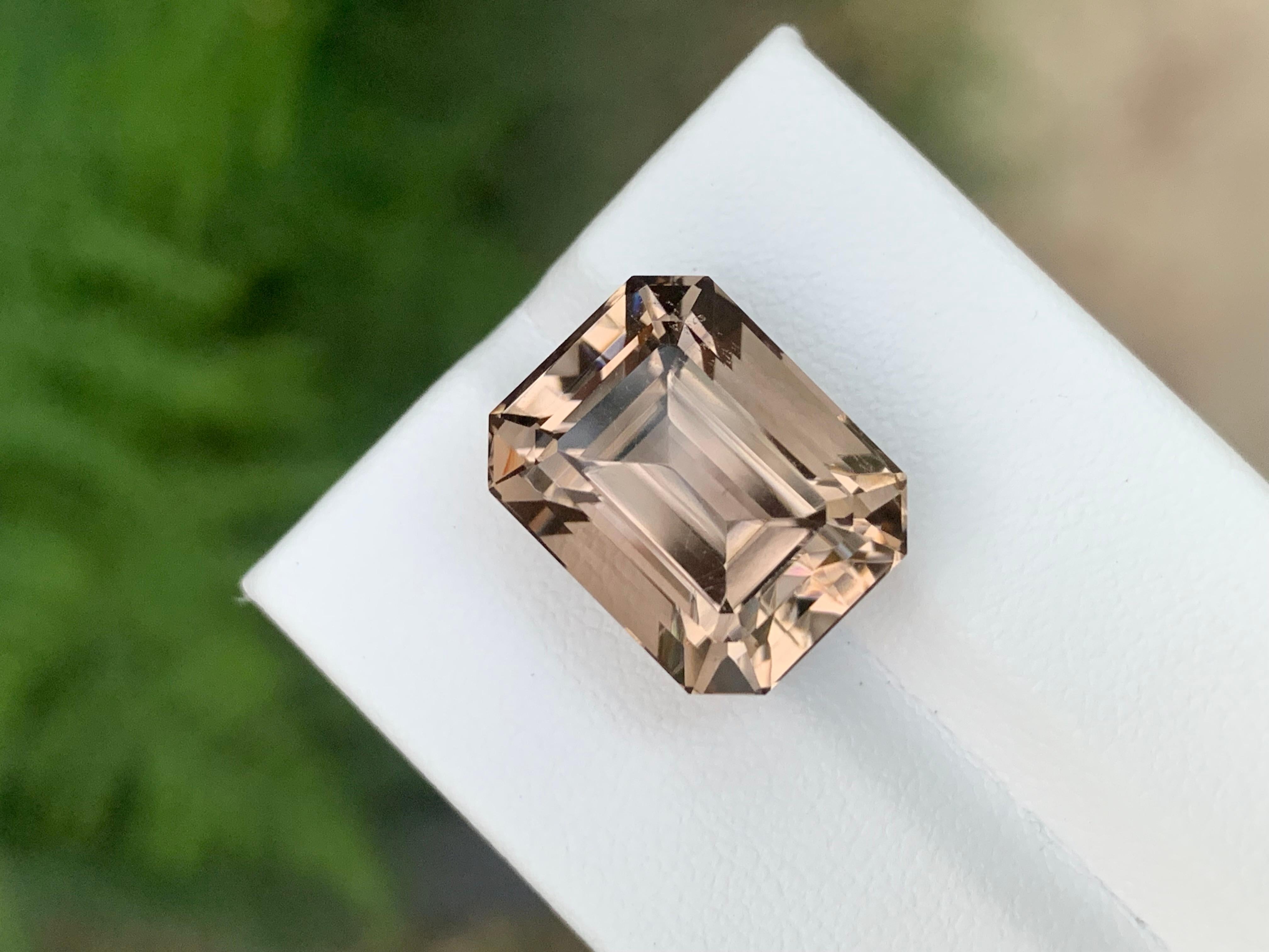 13,20 Karat Natürlicher loser Rauchquarz Edelstein im Angebot 3