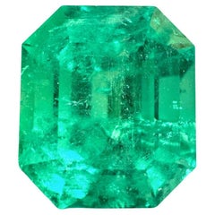 13,22ct GIA Muzo verde giallastro smeraldo tagliato gemma 15x13 autentica pietra di nascita di maggio