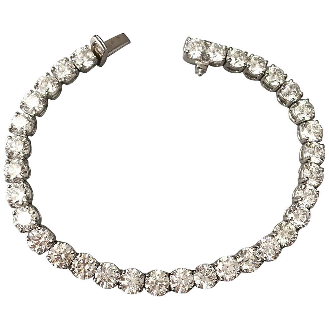 Spectra Fine Jewelry 13.27 Carat Diamond Tennis Bracelet
