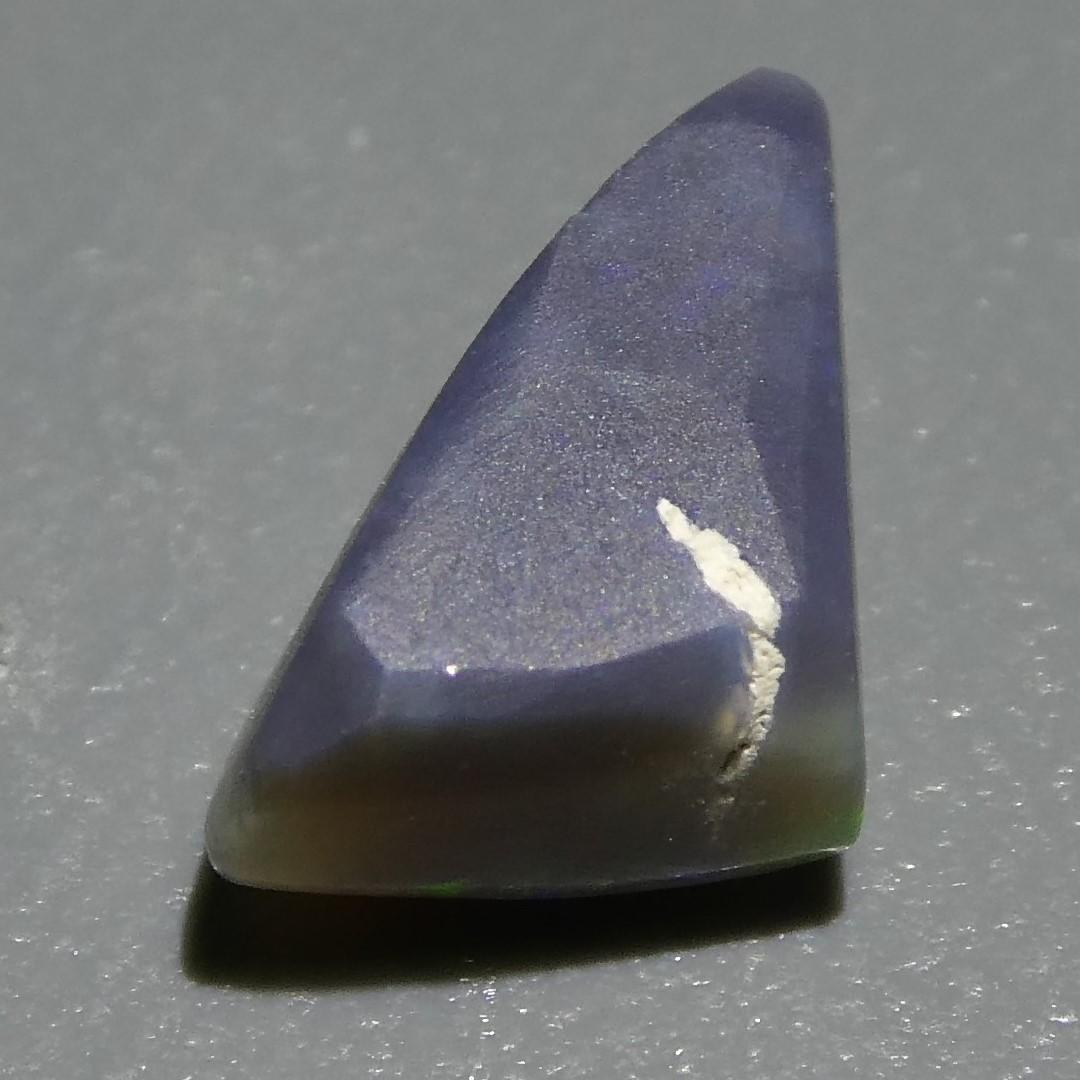 1.32 Carat Freeform Cabochon Gray Opal GIA Certified For Sale 9