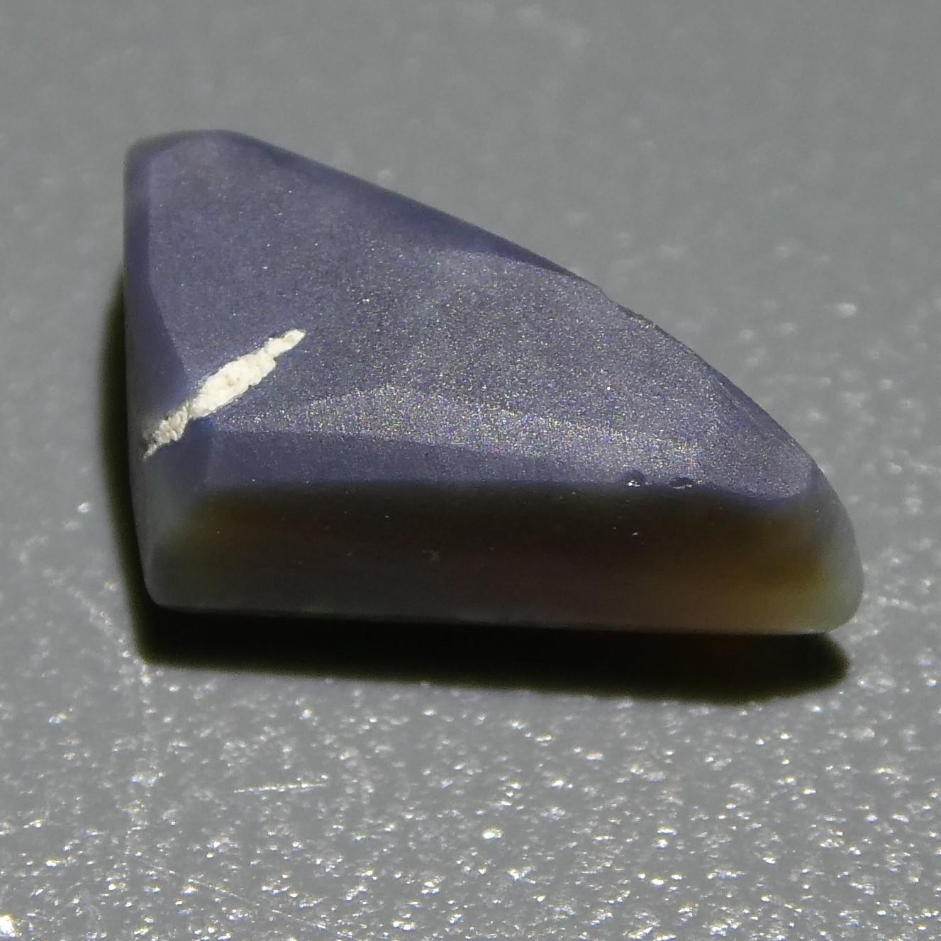 1.32 Carat Freeform Cabochon Gray Opal GIA Certified For Sale 10