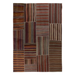 Tappeto patchwork turco vintage di dimensioni regolabili 13,2x16,5 piedi, Rug & Kilim overize