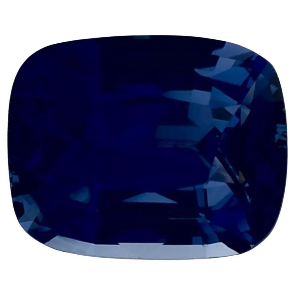 1.33 Karat Blauer Saphir Cushion Loser Edelstein
