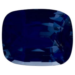 1.33 qt Zafiro Azul Cushion Gema Suelta