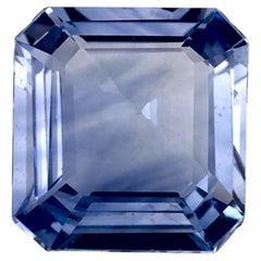1.33 Ct Zaffiro blu taglio ottagono Gemma sfusa