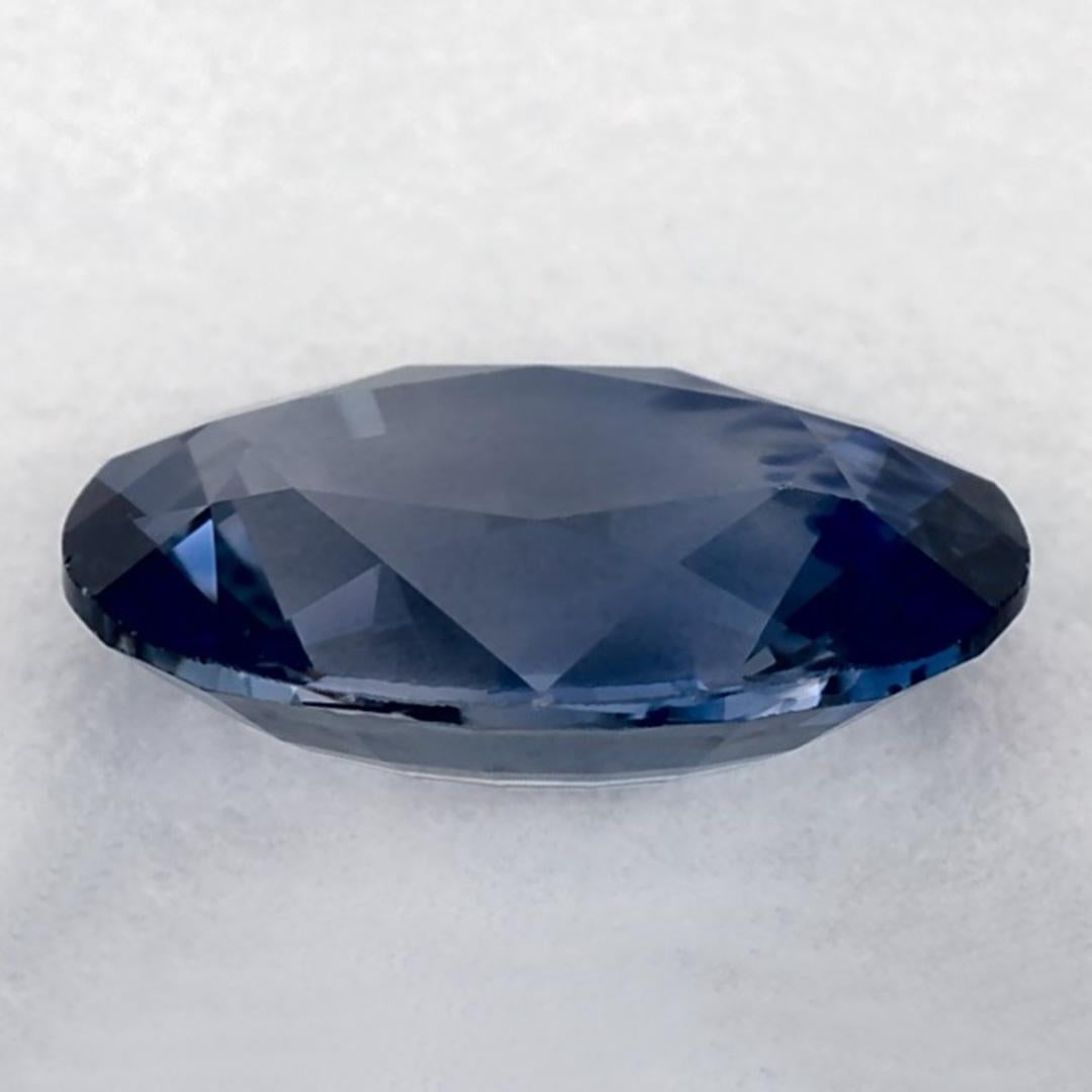 1.33 carati di zaffiro blu ovale sfuso In condizioni Nuovo in vendita a Fort Lee, NJ