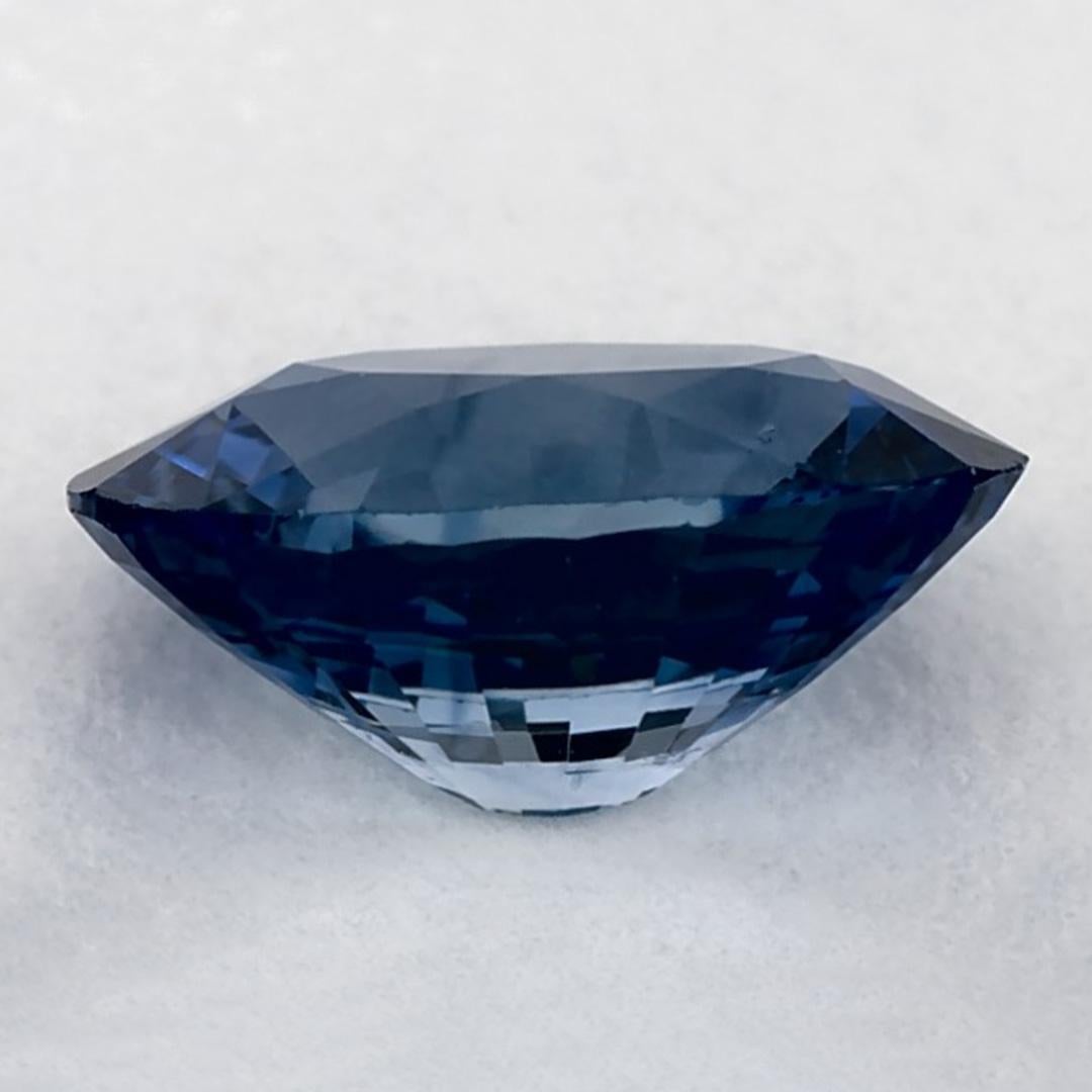 1.33 Karat Blauer Saphir Oval Loser Edelstein im Zustand „Neu“ im Angebot in Fort Lee, NJ