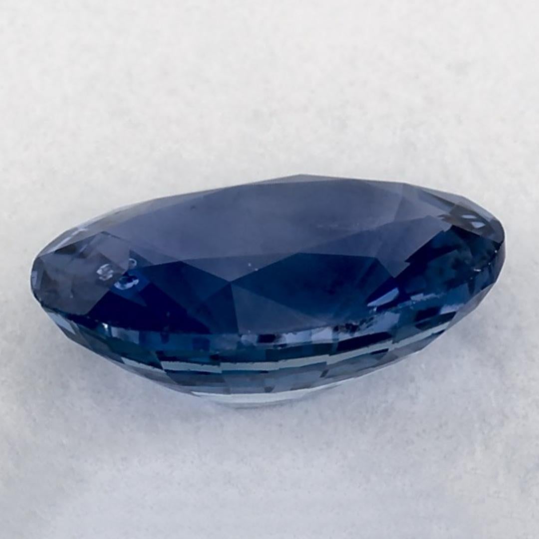 1.33 qt Zafiro Azul Oval Gema Suelta en Nuevo estado para la venta en Fort Lee, NJ