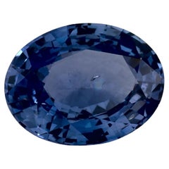 1.33 Ct Blue Sapphire Oval Loose Gemstone