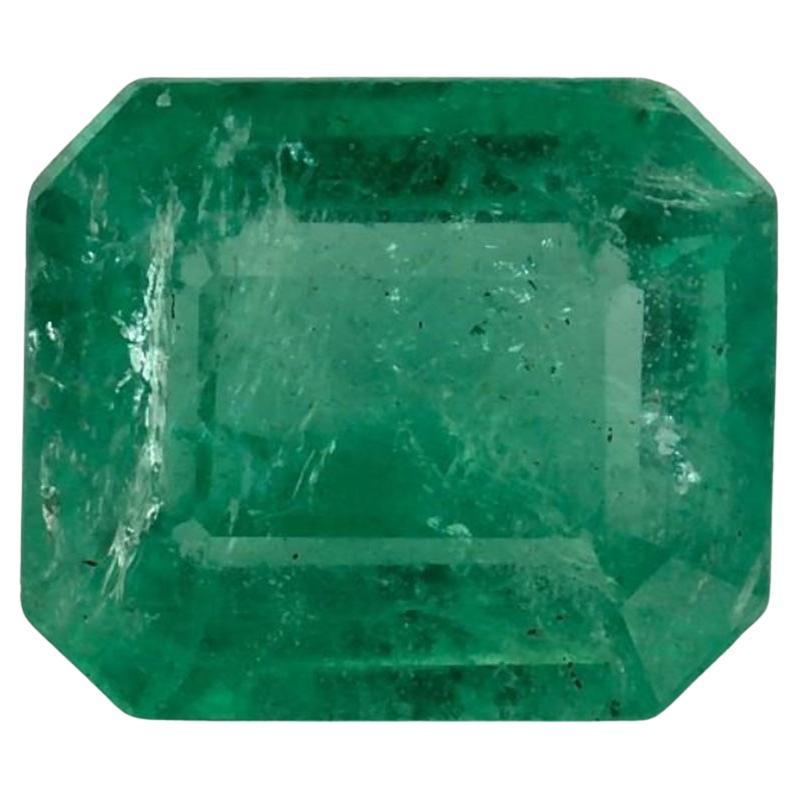 1.33 qt Esmeralda talla octágono Gema suelta