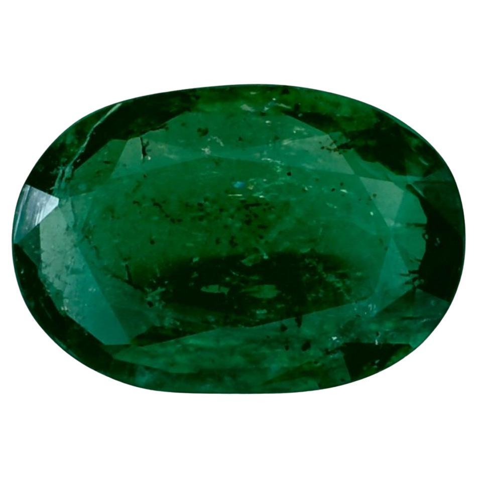 1.33 Ct Emerald Oval Loose Gemstone