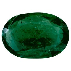 1.33 Ct Emerald Oval Loose Gemstone (pierre précieuse en vrac)